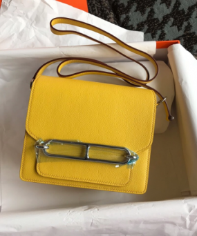 에르메스 룰리스18 앰버 옐로우 은장 에버컬러